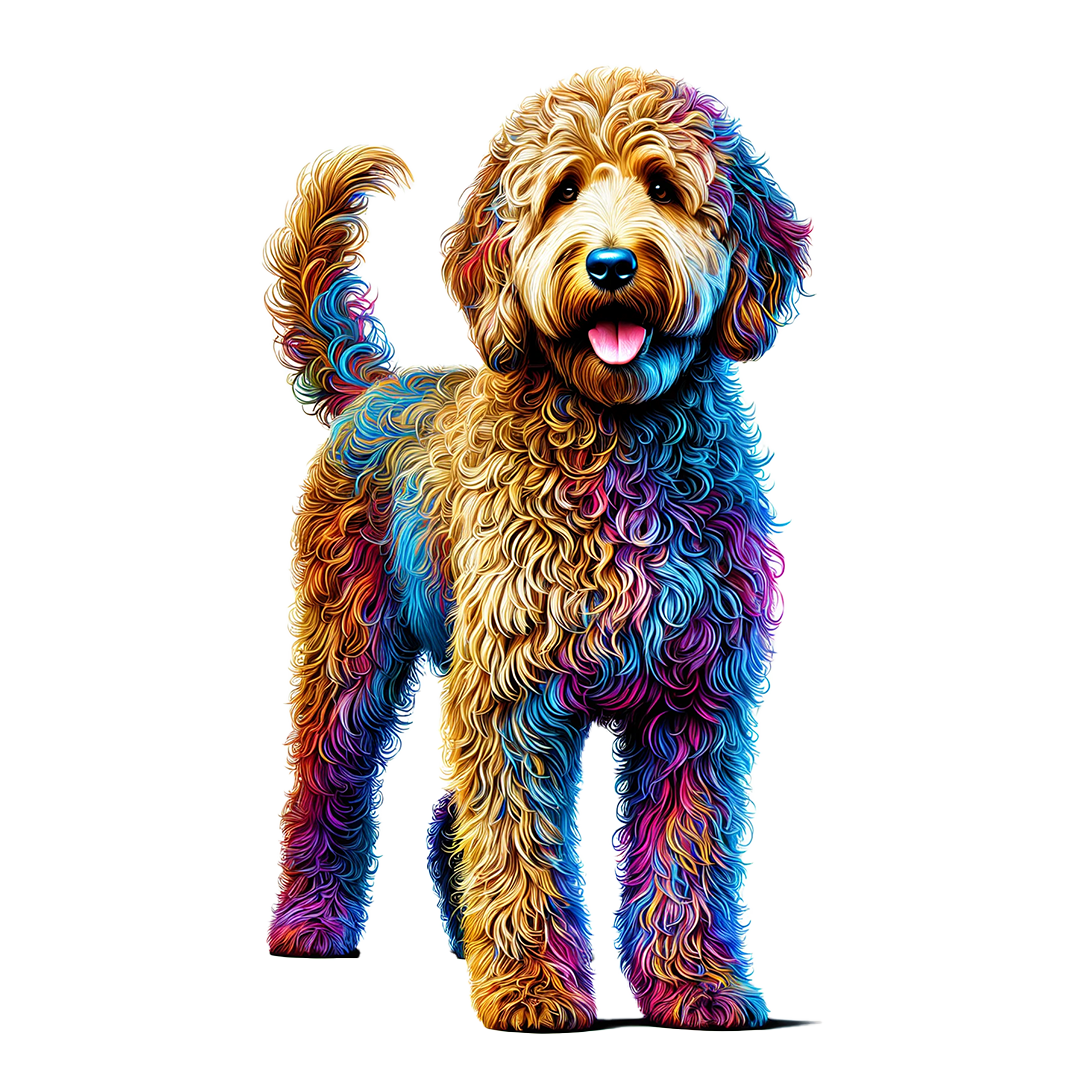 Labradoodle Interactive Dog Toy interactive dog toy, dog exercise, dog play