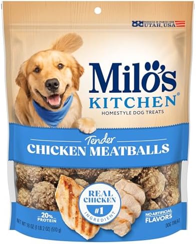 🍗 "Milo’s Kitchen Chicken Meatballs – My Favorite Training Bribe"