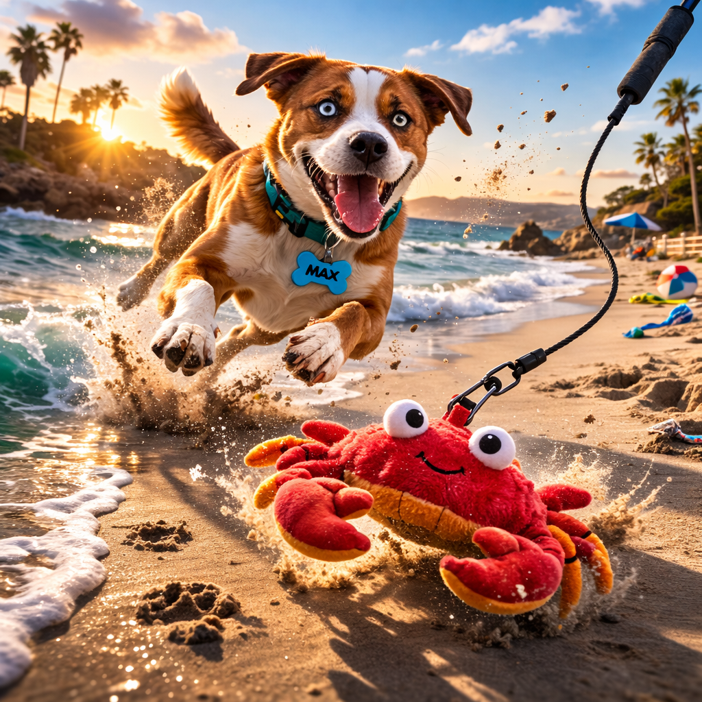 whimsy stick chase toy for dogs