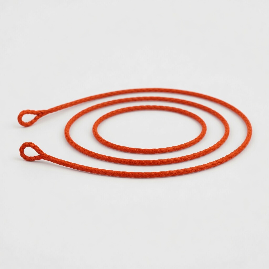 Whimsy Stick replacement 800-lb Dyneema line, 3 feet, red